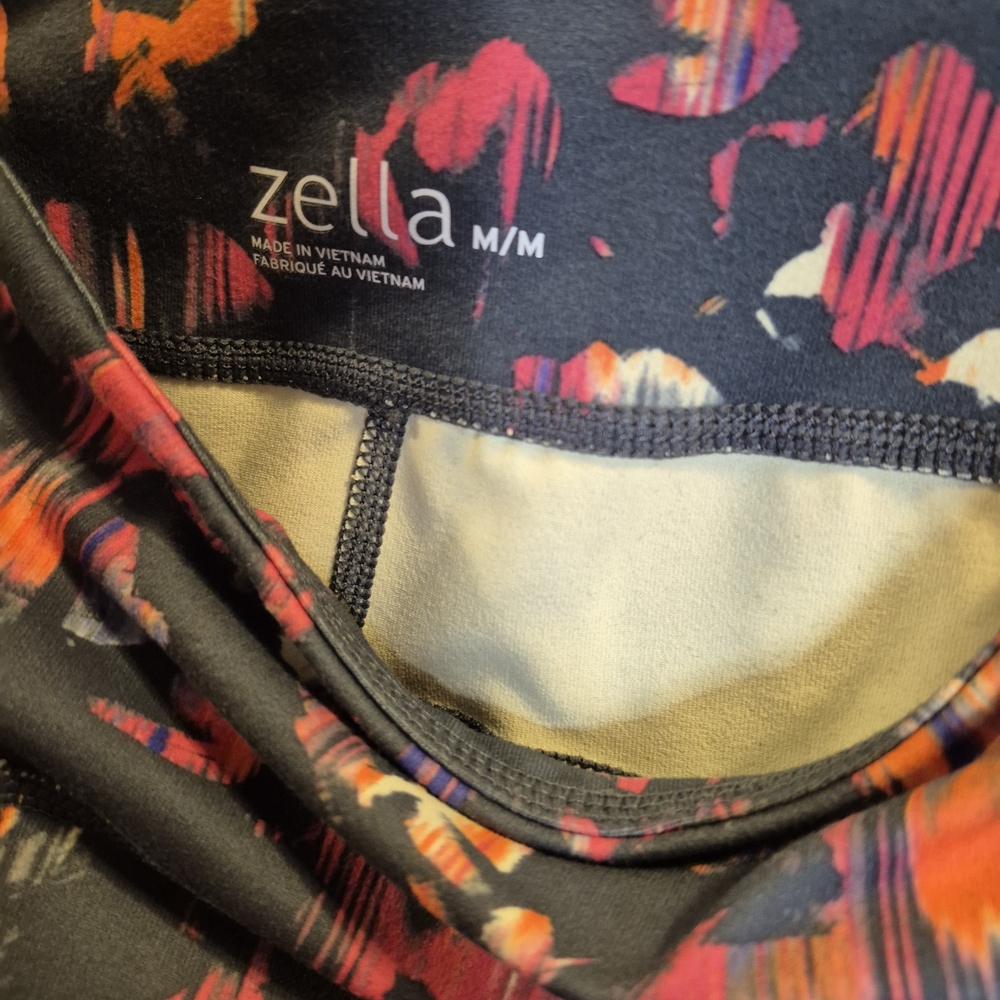 Zella Multicolor Activewear Capri Legging